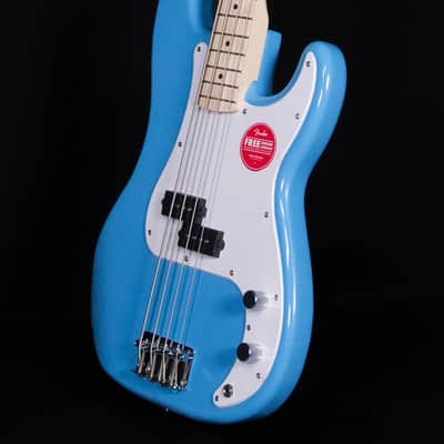 Squier Sonic Precision Bass, Maple FB, California Blue image 2