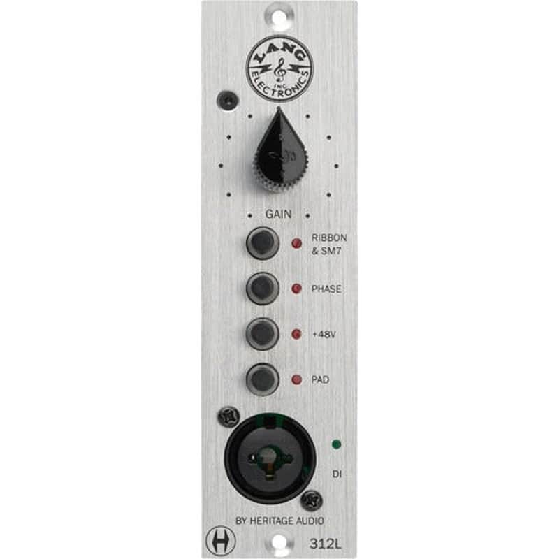 Heritage Audio Lang 312L 500 Series NY-Style Microphone Preamp image 1