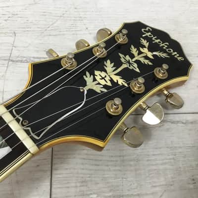 Epiphone Sheraton Electric Semi Hollowbody Guitar MIJ Japan - Natural image 7