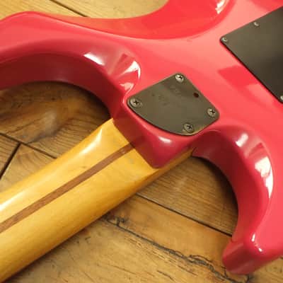 Fender HM Strat Flash Pink Japan / USA 1989 image 20