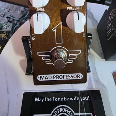 Mad Professor 1 (One) Distortion 2010s - EVH IN A BOX - THE GOLD STANDARD WITH A MAGIC REVERB CONTROL, PERIOD...KA BOOM!!! image 2