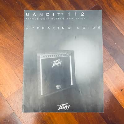 Peavey Bandit 112 Teal stripe Scorpion equipped 80’s image 21