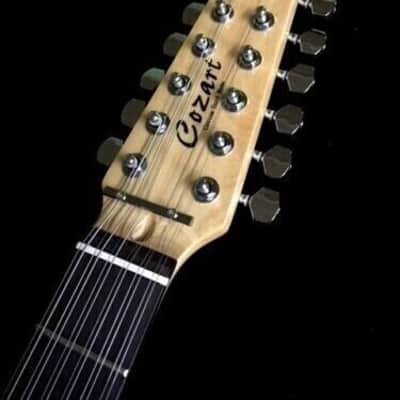CUSTOM STRAT STYLE SOLID 12 STRING ELECTRIC GUITAR + GIG BAG image 5