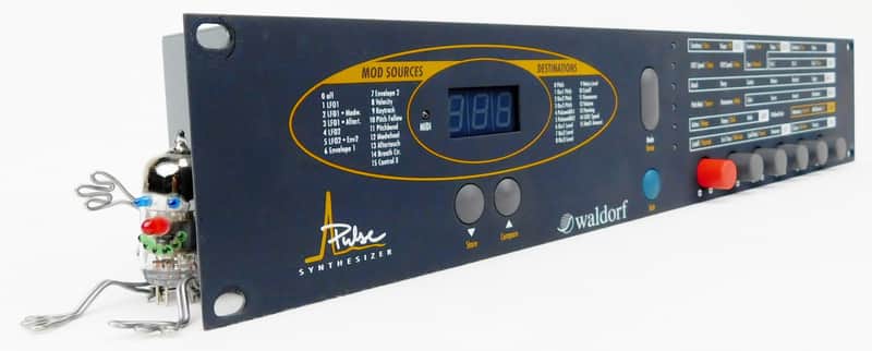 Waldorf Pulse Analog Synthesizer Rack OS 2.01 + Top Zustand +1.5 Jahre Garantie image 1