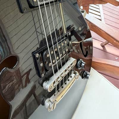 Godin Montreal Premiere 2015 - Black - Upgraded Seymour Duncan pickups! image 2