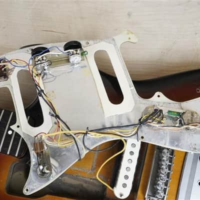 Yamaha SG-2 MIJ 1966 Sunburst Vintage Japan Fender USA Jaguar PUs w/ OHSC image 11