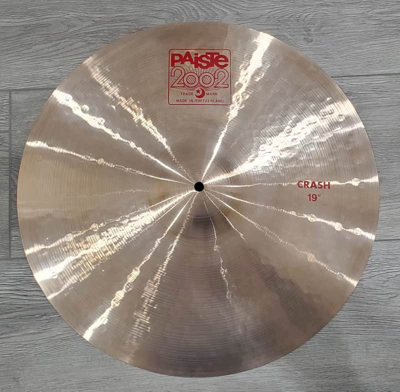 Paiste 19" 2002 Crash Cymbal image 1