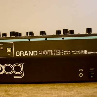 Moog Grandmother 32-Key Semi-Modular Analog Synthesizer 2018 - Present - Black / Multi-Colored Panel image 11