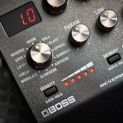"NEW" Boss RV-200 Reverb Pedal Black, The Baldest Reverb In the Galaxy, Support Small Business & Buy It Here ! image 3