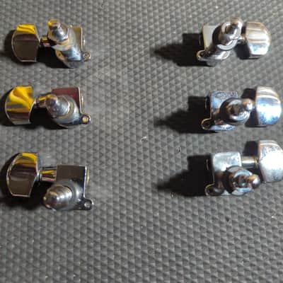 Schaller M-6 3x3 tuners 1970 - Chrome image 1