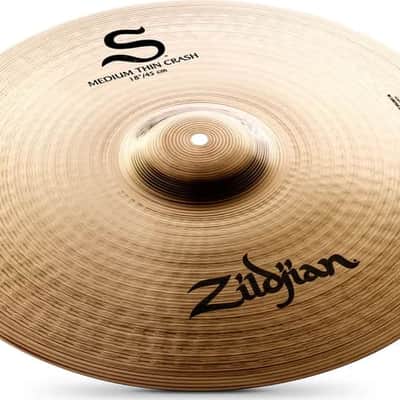 Zildjian 18" S Series Medium Thin Crash Cymbal image 1