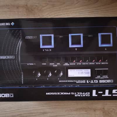 Boss GT-1 Guitar Effects Processor 2016 - Present - Black image 1