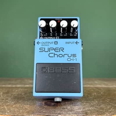 Boss CH-1 Super Chorus (Dark Gray Label) 2001 - Present - Blue image 2