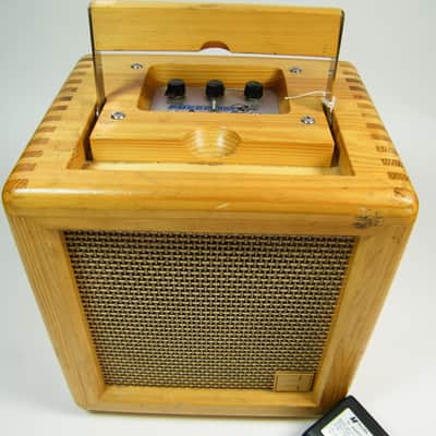 Electro Harmonix Freedom Amp-Handcrafted Pine w/ Power Supply-Rechargeable Battery 1990's image 2
