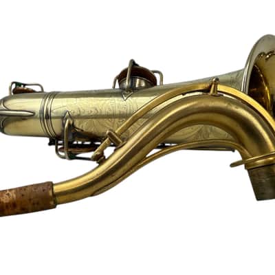 Conn Gold Plated New Wonder 8m C Melody Saxophone w/PORTRAIT EXTRA ENGRAVING image 16
