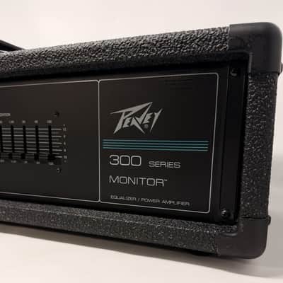 Vintage Peavey 300 Series 300 CH Monitor Equalizer Power Amplifier Pro Audio image 2