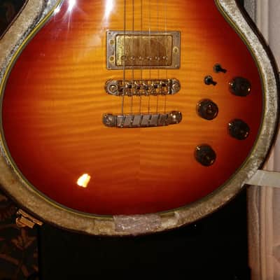 Ibanez Artist AR300cs "Super Edition" 1987 Tiger Flame Cherry Burst image 3