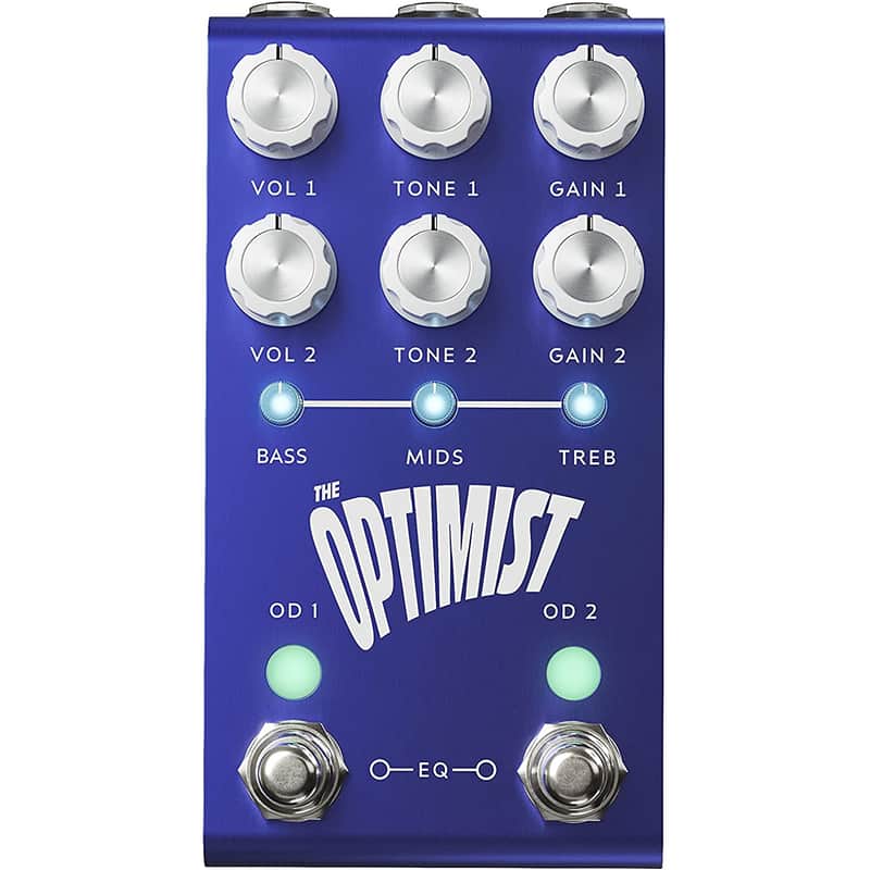 Jackson Audio The Optimist Overdrive Guitar Effects Pedal, Warp Edition image 1