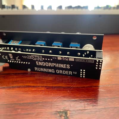 Endorphin.es Running Order 1U Eurorack Synth Module 2022 - Present - Black image 3
