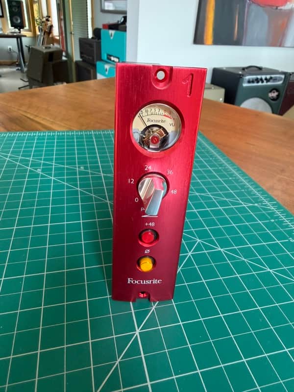 Focusrite Red 1 500 Series Mic Preamp Module 2010s - Red image 1