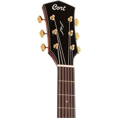 Cort Gold A6 Grand Auditorium Acoustic-Electric Guitar Regular image 5