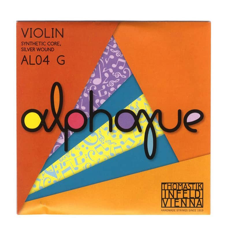 Thomastik-Infeld AL04 Alphayue Silver Wound Synthetic Core 4/4 Violin String - G (Medium) image 1