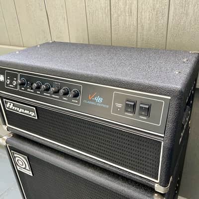 Ampeg V-4B Classic Series (V4BH) 1996 Black - Made in USA - All Tube Bass Amplifier - MINT. image 17