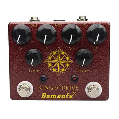 Demonfx KING OF DRIVE Dual Overdrive 4 Position Dip option image 1