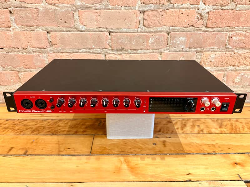 Focusrite Clarett 8Pre USB Audio Interface 2010s - Red image 1