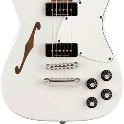 FENDER Jim Adkins JA-90 Telecaster® Thinline, Laurel Fingerboard, White image 1