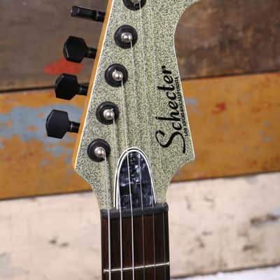 1997 Schecter USA Custom Shop Hellcat Silverflake NOS image 5