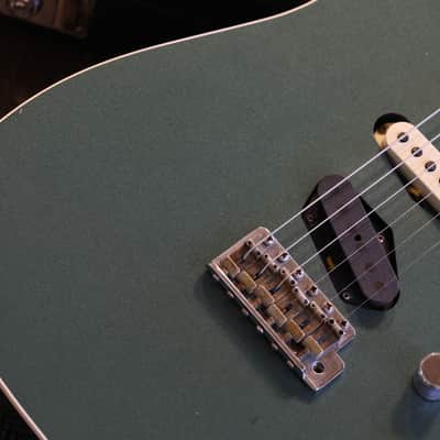 Unplayed! 2021 Fender Custom Shop Stratocaster HST Electric Guitar Aged Sherwood Metallic Relic + COA OHSC image 4