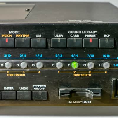 Roland XV-3080 128-Voice Rackmount Synthesizer Module 2000 - 2002 - Black image 2