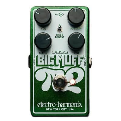 Electro-Harmonix Bass Big Muff 2 Analogue Dual Op-Amp Bass Fuzz Effects Pedal (B-STOCK) image 1