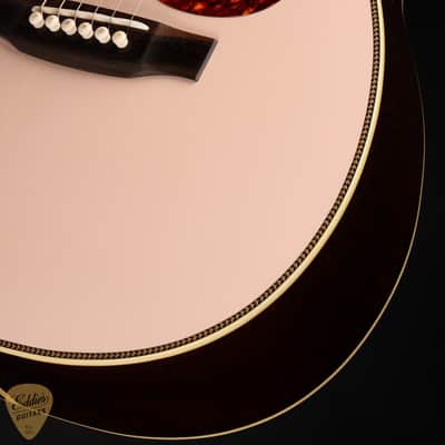Atkin OO37 Custom - Baked Sitka Spruce & Indian Rosewood - Powder Pink image 18
