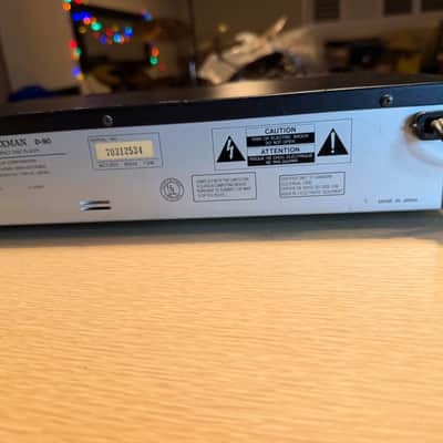 Vtg Luxman D-90 Compact CD Disc Player FRESH Servicing High Fidelity Sound Rare image 10