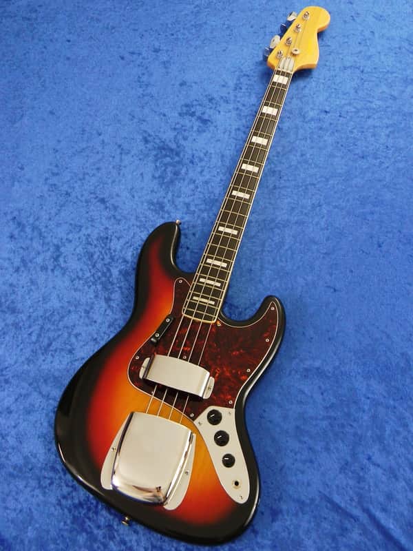 Cortez Jazz Bass 1978 Vintage Sunburst image 1