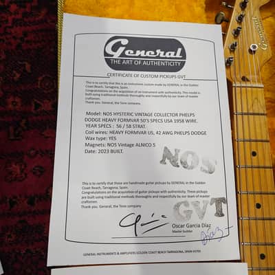 2023 General Vintage Tone 54/56 Doublecut Two Tone Sunburst image 14