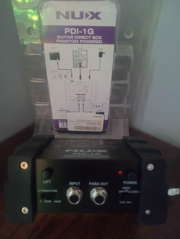 NuX PDI-1G Phantom Powered Guitar Direct Box image 1
