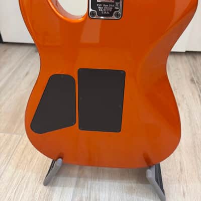 Charvel Jackson USA Select San Dimas Style 2 HH FR 2009 Candy Tangerine - Upgraded w/Original Floyd Rose (Titanium) image 16