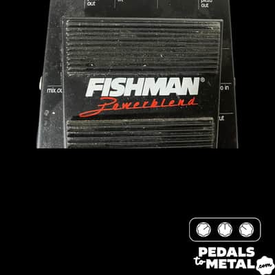 Fishman PowerBlend Pedal Early 2000's - Black  X14069 image 2
