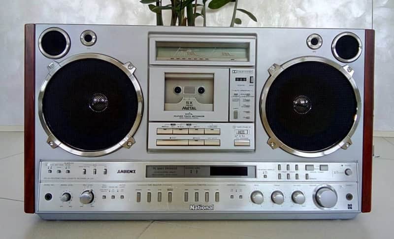 Nationalナショナル ラジカセ RX-7200 National RX-7200 boombox