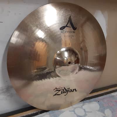 Zildjian 20" A Custom Medium Ride Cymbal 2002 - Present - Brilliant image 2