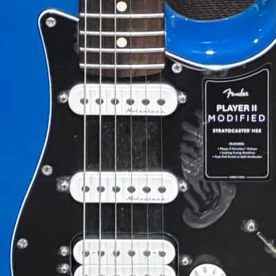 Fender Player II Modified Stratocaster with Rosewood Fretboard 2025 - Present - Electric Blue image 3