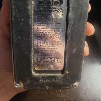 DOD Classic Fuzz FX52 1989 - 1997 - Orange image 3