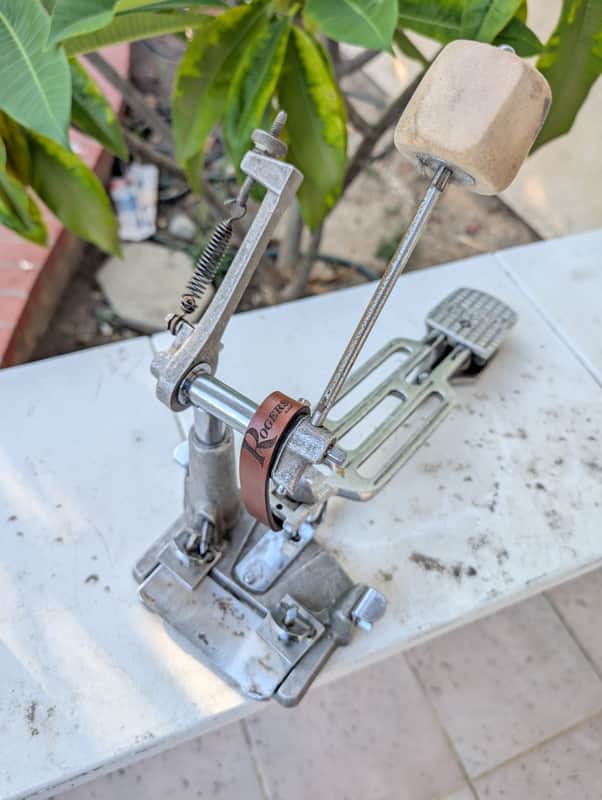 Rogers No. 395R Swiv-O-Matic Bass drum pedal 1960s - Chrome image 1