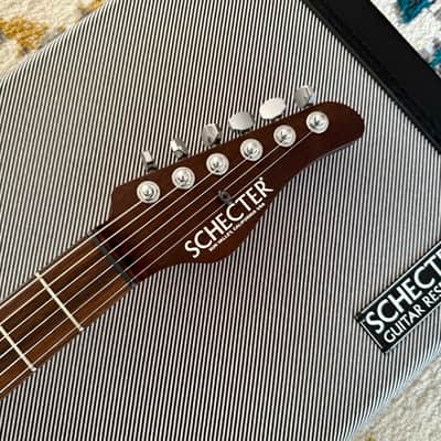 Schecter Custom Shop Nick Johnston USA Traditional HH, Atomic Mercury Aged Nitro with Tweed Case (7136) image 12