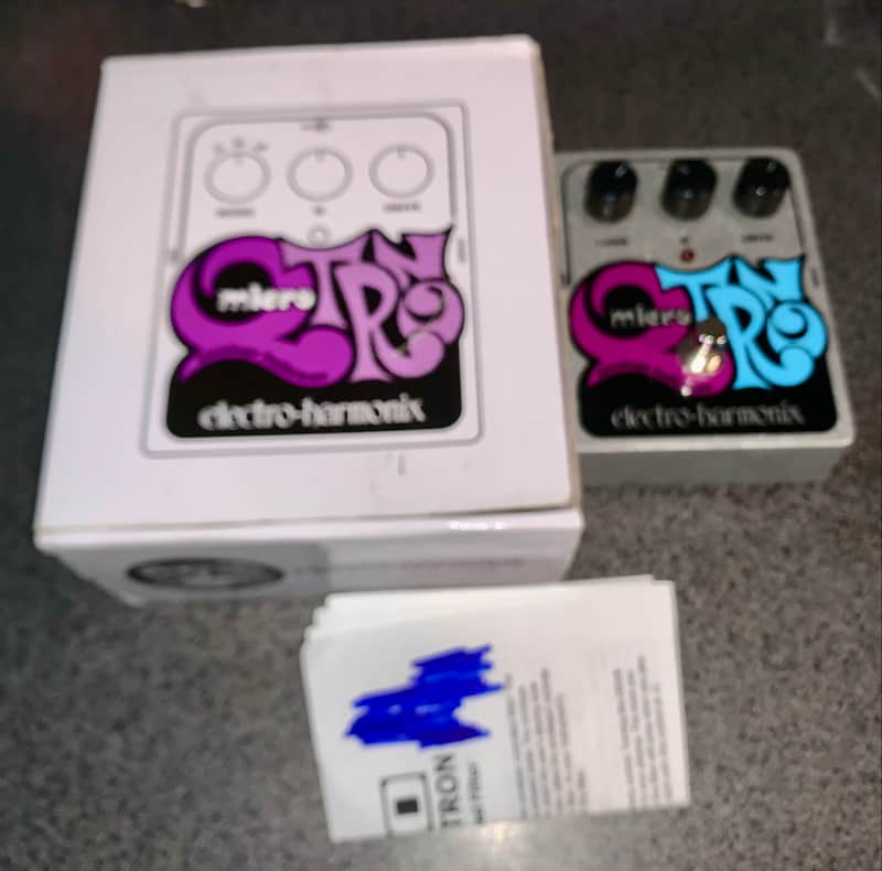 Electro-Harmonix micro Q-Tron Envelope Filter effects pedal image 1
