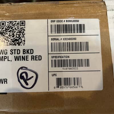 EVH Wolfgang STD - QM Wine Red /7lbs. 1.4oz. #ICE2400390 image 7