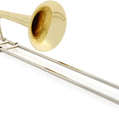 King 2B Legend Professional Tenor Trombone with Dual Bore and Yellow Brass Bell - Clear Lacquer image 1